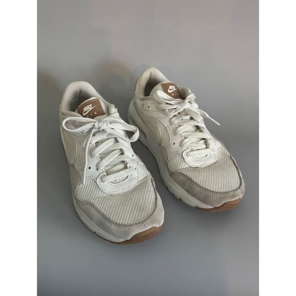 Women's Nike Air Max SC Summit Wht/Platinum Tint/Hemp/sail (CW4554108) Sz.7 5 - Picture 1 of 8